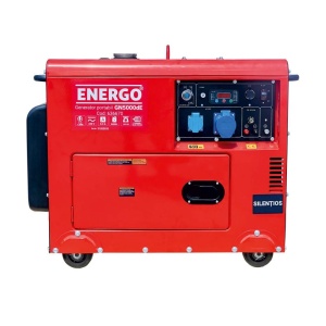 Generator 5.0/4.2KW-230V 8.3A-12V GN5000DE Start Electric