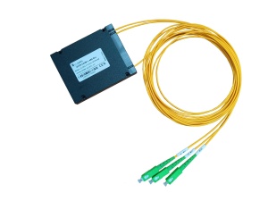 GPON OADM în ABS Box, Pigtail-uri 2m SC/APC, 1260-1350nm și 1490nm