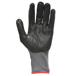 Manusi tricot nylon/elastan impregnate nitril cu picouri picus marimea 8 - Img 2