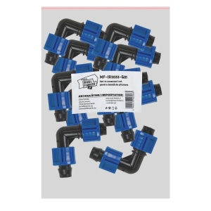 Set 10 conector cot Micul Fermier, pentru banda de picurare - Img 5