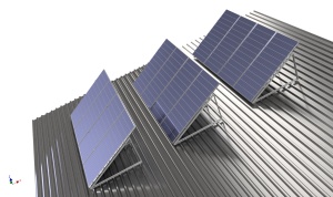 Structura pentru acoperis plat - 30 grade - SGS-SS-SP05 - Img 2