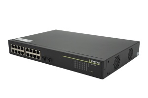 Switch Managed L2 - 16 porturi Gigabit PoE+, 2xSFP, 52Gbps - Img 2