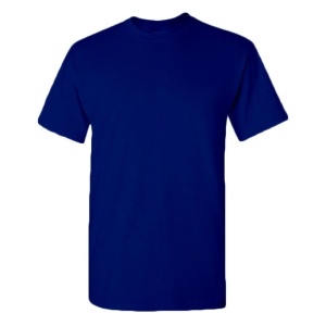 Tricou clasic albastru electric marimea S