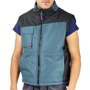 Vesta iarna comet negru/gri poliester/fleece marimea XXL - Img 1