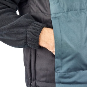 Vesta iarna comet negru/gri poliester/fleece marimea XXL - Img 2