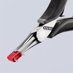 Cleste cu cioc plat pt electronica 115 mm ESD - Img 3
