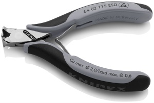 Cleste cu taiere frontala ESD 115mm - 64 02 115 ESD - Img 2