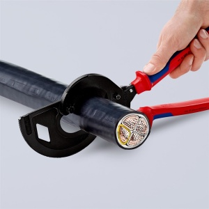 Foarfeca cu clichet pentru cablu 60 mm/600 mmp - Img 4