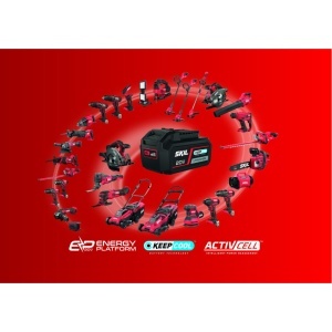 Set incarcator si acumulator Li-Ion 20V Max, 2.5Ah, PWRCORE 20, indicator LED - Img 3