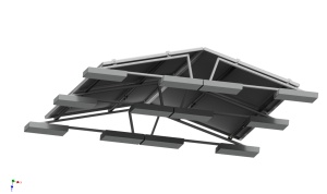 Structura pentru acoperis plat -15 grade EV - Img 3