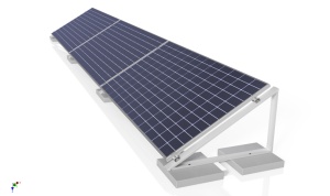 Structura pentru acoperis plat - 30 grade - SGS-SS-SP03 - Img 2