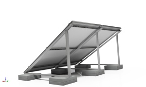 Structura pentru acoperis plat - 30 grade - SGS-SS-SPV - Img 3