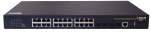 Switch Managed L2+ 24 Porturi Gigabit PoE+ și 4 Porturi 10G SFP+