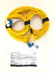 Cablu Patch Optic SM 8 Fibre LCR/LCR LSZH Galben 42m Mini-Core