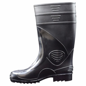 Cizme lucru farmer negre pvc ob sra marimea 42 - Img 1