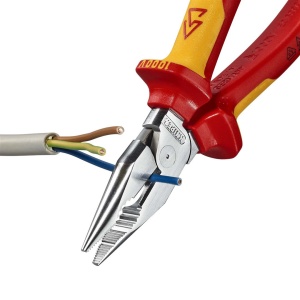 Cleste combinat cu varf ascutit izolat 185mm - Img 4