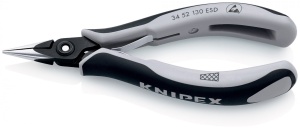 Cleste de precizie pentru electronica 130 mm ESD - 34 52 130 ESD - Img 1