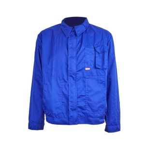 Costum cu pieptar new victory albastru royal material-bumbac/poliester marimea 60 - Img 4