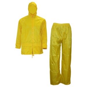 Costum impermeabil atlantis galben marimea 3XL
