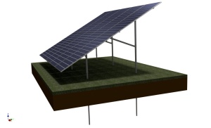 Kit montaj structura panouri fotovoltaice la sol - 30 grade. - SGS-KIT-SP008-1 - Img 6