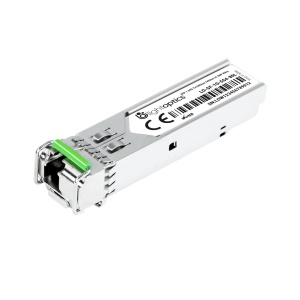 SFP 1000Base-BX WDM 1.25Gbps Tx1550nm/ Rx1490nm LC DDM SMF 80km bidi