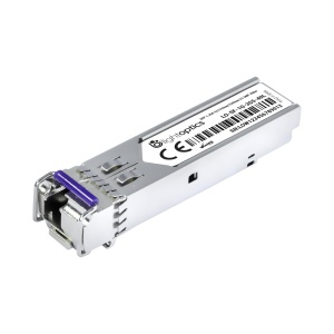 SFP BiDi 1000BASE-BX 1.25Gbps Tx1310nm/Rx1550nm LC SMF DDM 40km