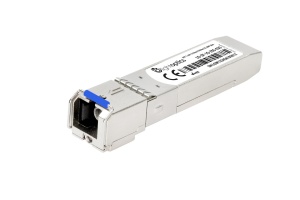 SFP BiDi 1000BASE-BX 1.25Gbps Tx1310nm/Rx1550nm SC DDM SMF 3km - Img 2