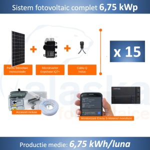 Sistem fotovoltaic ONGRID 6,75 kWp - ENPHASE
