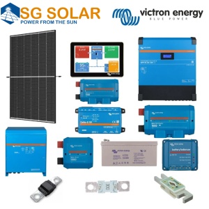 Sistem Off-grid Monofazic 12kW stocare AGM
