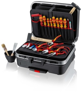 Troler cu scule pentru electricieni - 24 piese