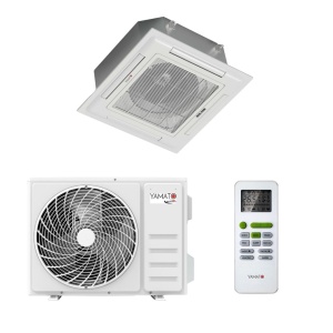 Aparat de aer conditionat tip caseta Yamato YC12T1 DC Inverter 12000 -18000 BTU,Clasa A++ - Img 3