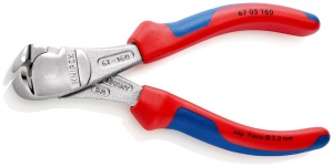 Cleste cromat pt taiat cu parghie mare 160 mm - Img 2