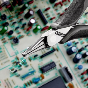 Cleste cu cioc plat pt electronica 115 mm ESD - Img 5
