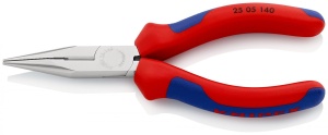 Cleste cu cioc semirotund si suprafata taietoare 140 mm - 25 05 140 - Img 1