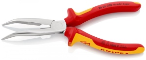 Cleste cu cioc semirotund si suprafata taietoare VDE 200 mm - 26 26 200 - Img 2
