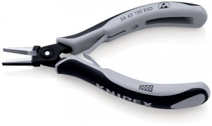Cleste de precizie pentru electronica 130 mm ESD - 34 42 130 ESD - Img 2