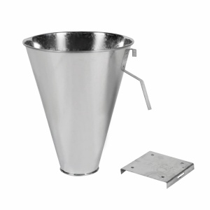 Con pentru sacrificare pasari 28x23.5x8cm zincat - Img 1