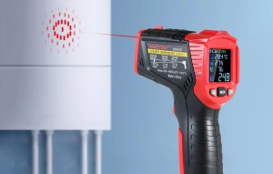 HT651D - Pirometru digital cu laser, măsurător de umiditate - Img 7