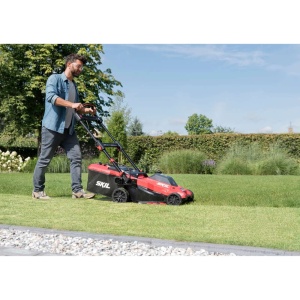 Masina de tuns iarba, SKIL 0140 BA, 43cm, Brushless, cu acumulatori si incarcator - Img 12