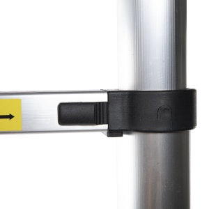 Scara telescopica 4.4m - 15 trepte inaltime maxima 4,4 m - Img 2