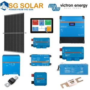 Sistem Hibrid Monofazic 12kW stocare LiFePO4