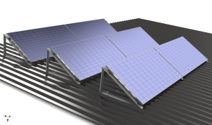 Structura pentru acoperis plat - 30 grade - SGS-SS-SP03 - Img 4