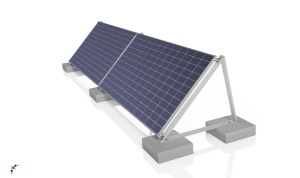 Structura pentru acoperis plat - 45 grade - Img 1