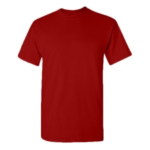 Tricou clasic rosu marimea M