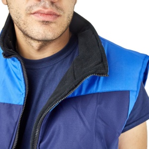 Vesta iarna ELITE bleumarin/albastru poliester/fleece marimea L - Img 7