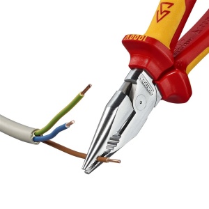 Cleste combinat cu varf ascutit izolat 185mm - Img 6