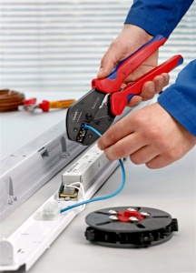 Cleste pt sertizat multifunctional cu 3 bacuri de schimb - Img 2