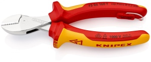 Cleste sfic compact X-Cut VDE 160 mm cu agatatoare