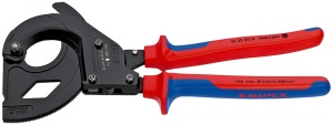 Foarfeca cu clichet pentru cablu armat 45 mm/380 mmp