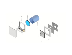 Recuperator de caldura SEVi 160 PRO RC wireless 480mm - Img 5